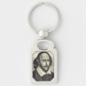 William Shakespeare Sleutelhanger (Voorkant)
