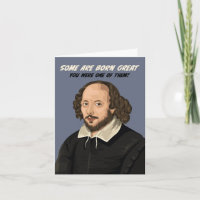 William Shakespeare: Sommigen zijn geboren op een 