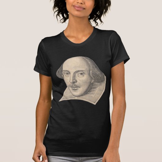 William Shakespeare T-shirt (Voorkant)