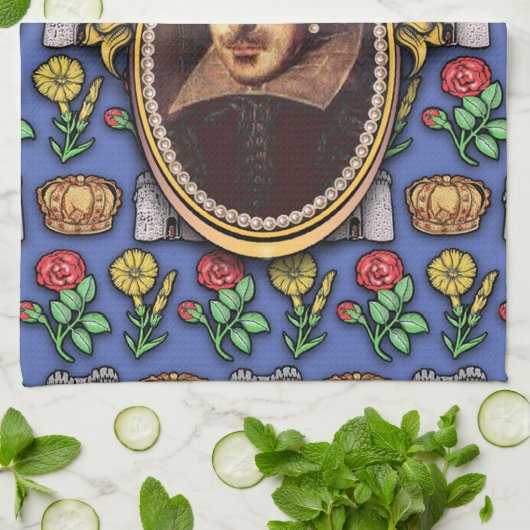 William Shakespeare Theedoek (Gevouwen)