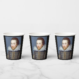 William Shakespeare Thema Papieren Bekers