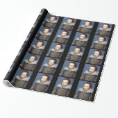William Shakespeare Theme Wrapping Paper Cadeaupapier (Uitgerold)