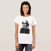 William Shakespeare voor Shades Women's T-shirt (Voorkant volledig)
