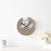 William Shakespeare Warm Gray Ronde Klok (Huis)