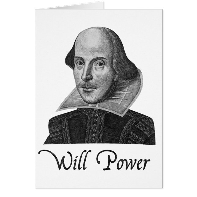 William Shakespeare Will Power (Voorkant)