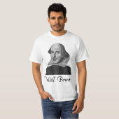 William Shakespeare Will Power T-shirt (Voorkant volledig)