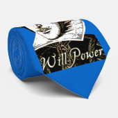 William Shakespeare Will Power T shirt Stropdas (Opgerold)