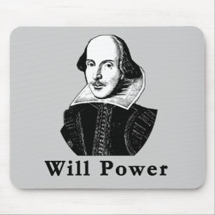 William Shakespeare WILL POWER Tshirts Muismat