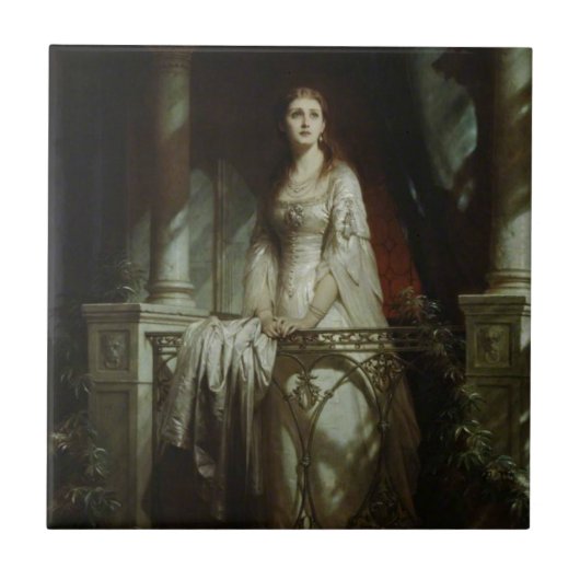William Shakespeare's Juliet Tegeltje (Voorkant)