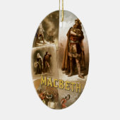 William Shakespeare's Macbeth Keramisch Ornament (Rechts)