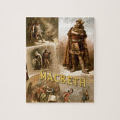 William Shakespeare's Macbeth Legpuzzel (Verticaal)