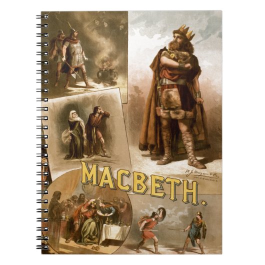 William Shakespeare's Macbeth Notitieboek (Voorkant)