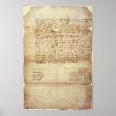 William Shakespeare's Will Poster (Voorkant)