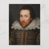 William Shakespere YOUNG briefkaart briefkaarten (Voorkant)