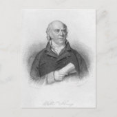 William Sharp, gegraveerd door J. Thomson Briefkaart (Voorkant)