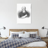 William Sharp, gegraveerd door J. Thomson Canvas Afdruk (Insitu (Slaapkamer))