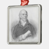 William Sharp, gegraveerd door J. Thomson Metalen Ornament (Links)