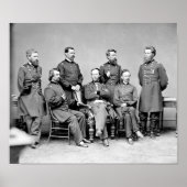 William Sherman en Zijn Generals Poster (Voorkant)