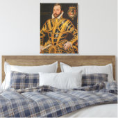 William Somerset 3rd Earl of Worcester Canvas Afdruk (Insitu (Slaapkamer))
