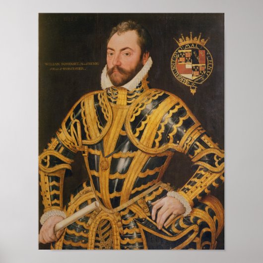 William Somerset 3rd Earl of Worcester Poster (Voorkant)