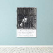 William Sommers, gegraveerd door R. Clamp, 1794 Canvas Afdruk (Insitu (Houten vloer))