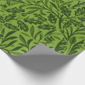 William Spiegels Eikels & eikenbladeren Patroon Gr Cadeaupapier (Hoek)
