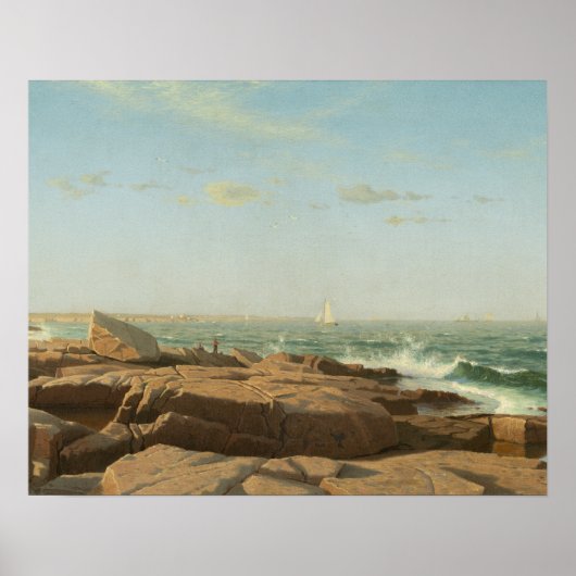 William Stanley Haseltine - Narragansett Bay Poster (Voorkant)