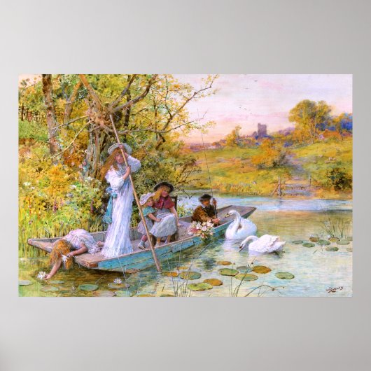 William Stephen Coleman: De Boating Poster (Voorkant)