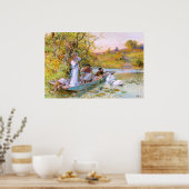William Stephen Coleman: De Boating Poster (Keuken)