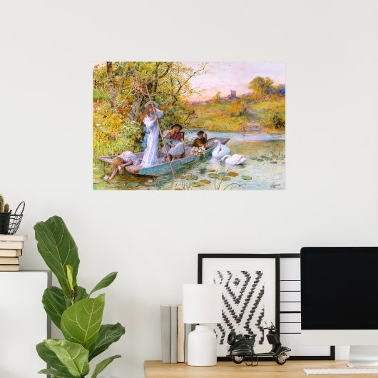 William Stephen Coleman: De Boating Poster (Thuiskantoor)