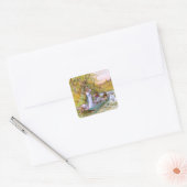 William Stephen Coleman: De Boating Vierkante Sticker (Envelop)