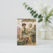 William Stephen Coleman: De dochter van de Potter Visitekaartje (Staand voorkant)