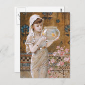 William Stephen Coleman: De goudvis Bowl Briefkaart (Voorkant / Achterkant)