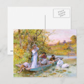 William Stephen Coleman: Het schip Briefkaart (Voorkant / Achterkant)