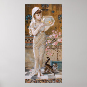 William Stephen Coleman over de Goldfish Bowl Poster