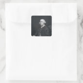 William Strahan, gegraveerd door John Jones, 1792 Vierkante Sticker (Tas)