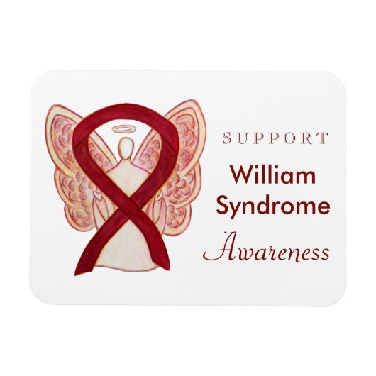 William Syndrome Awareness Lint Koelkast Magneten (Horizontaal)