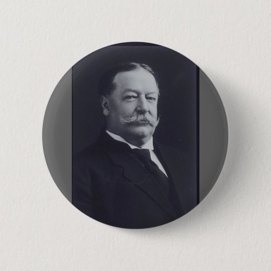 William Taft Ronde Button 5,7 Cm (Voorkant)