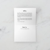 William TCHS Bedankt Kaart (Binnen)