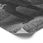 William Tecumseh Sherman Engraved Portrait Poster (Hoek)