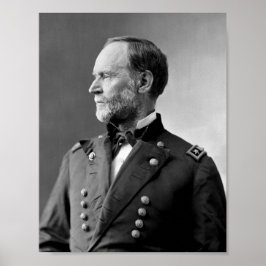 William Tecumseh Sherman Portrait Poster