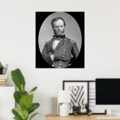 William Tecumseh Sherman Poster (Thuiskantoor)