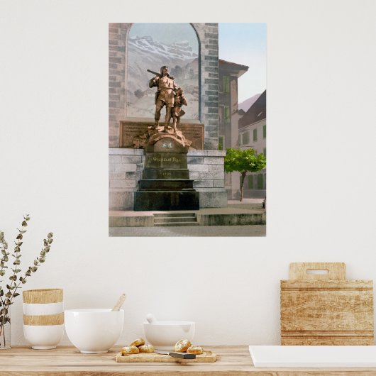 William Tell Monument Poster (Keuken)
