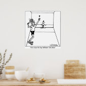William Tell Racquetball Shot Poster (Keuken)