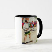 William Tell, van 'Peeps in het verleden', publici Mok (Voorkant rechts)