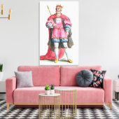 William the Conqueror (1027-87), uit 'Receuil des' Canvas Afdruk (Insitu (Woonkamer))