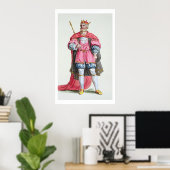 William the Conqueror (1027-87), uit 'Receuil des' Poster (Thuiskantoor)