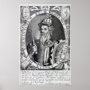 William the Conqueror, 1618 Poster