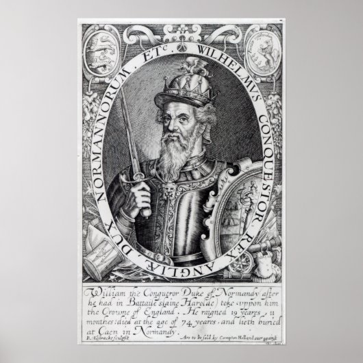 William the Conqueror, 1618 Poster (Voorkant)