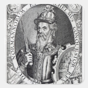 William the Conqueror, 1618 Vierkante Sticker